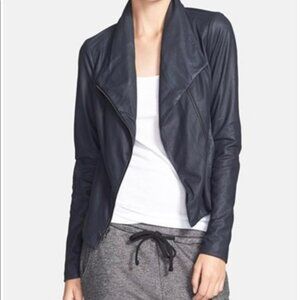 Vince Scuba Moto Jacket - Black